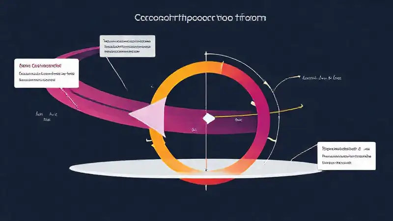 Diagrama de movimiento circular con fuerza centrípeta