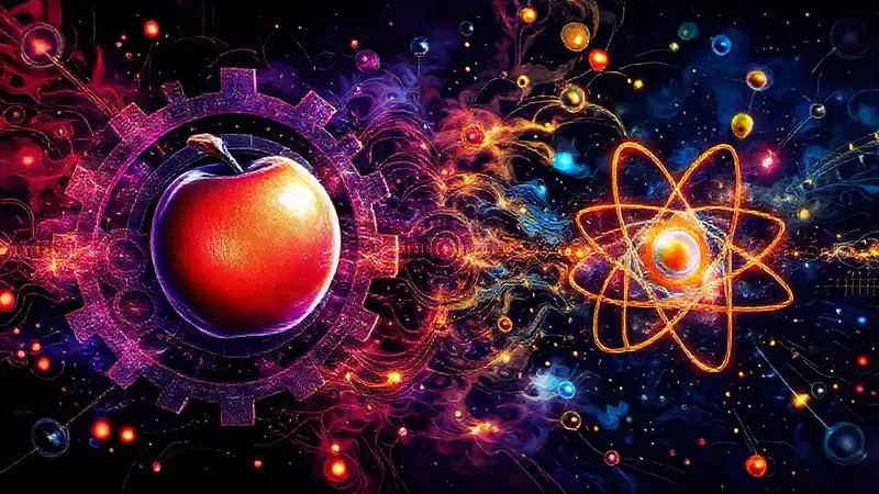 Síntesis visual de física clásica y cuántica